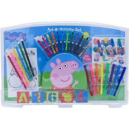 Activity set with 60 pieces in blister pack of Peppa Pig