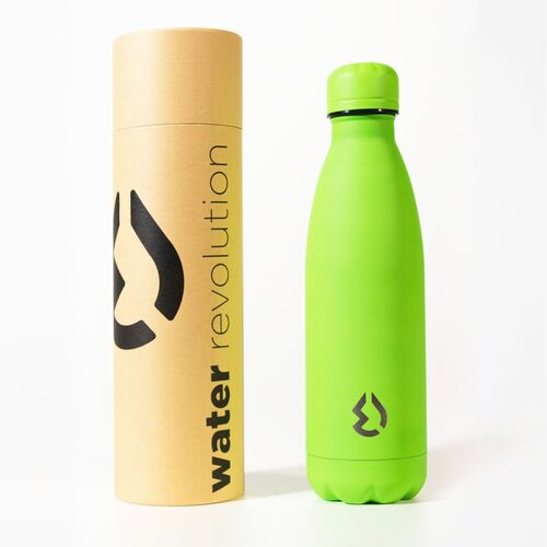 Water Revolution 500ml Stainless Steel Thermos Canteen Bottle 'Green'