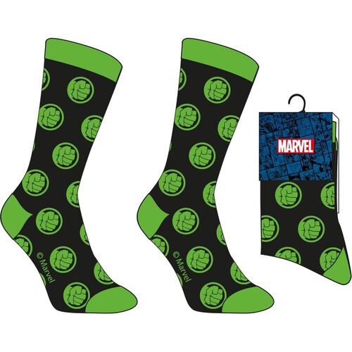 Hulk Marvel adult/youth socks
