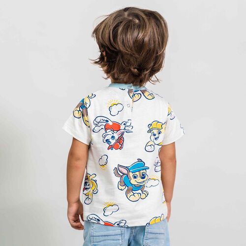 Paw Patrol short sleeve cotton t-shirt for baby