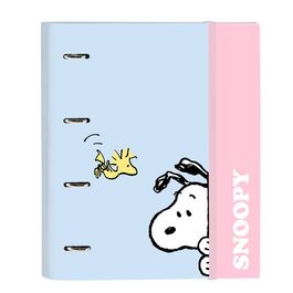 4 ring binder 35mm with Snoopy 'Imagine' refill