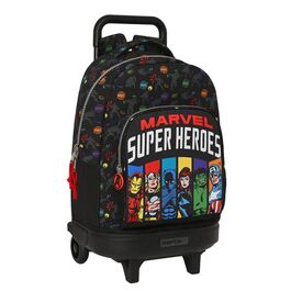 Large reinforced backpack with 45cm removable compact wheels from Avengers 'Super Heroes'