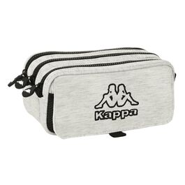 Kappa 'Grey Knit' triple big pencil case