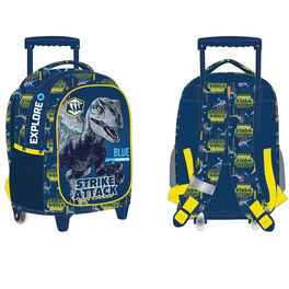Jurassic World 45cm trolley backpack with 3 compartments