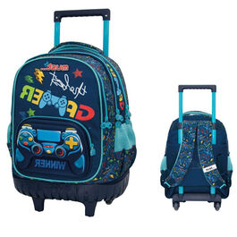 45cm trolley backpack with 3 compartments Best Gamer by Must