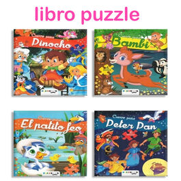 Children's story book puzzle 14 pages 16x19cm