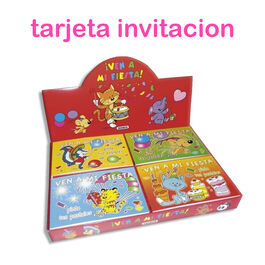 Invitation card Come to my Party 32 pages 33.5x22.5cm