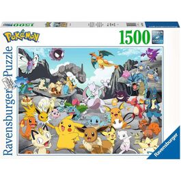 Ravensburger, Pokemon Puzzle 80x60cm 1500 pieces