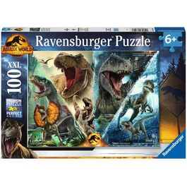 Ravensburger, Puzzle XXL 49x36cm 100 piezas de Jurassic World