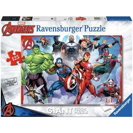 Ravensburger, Giant puzzle 70x50cm 125 pieces of Avengers