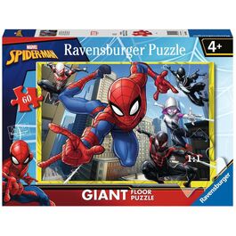 Ravensburger, Giant puzzle 70x50cm 60 pieces of Spiderman
