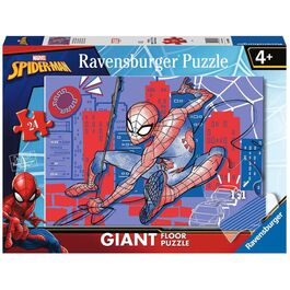 Ravensburger, Giant puzzle 70x50cm 24 pieces of Spiderman