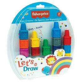 Color crayons 13 pieces of Fisher Price