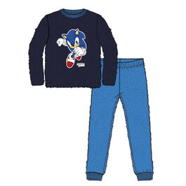 Pijama manga larga coralina de Sonic