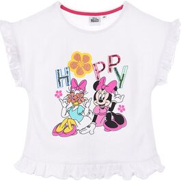 Camiseta manga corta algodn de Minnie Mouse