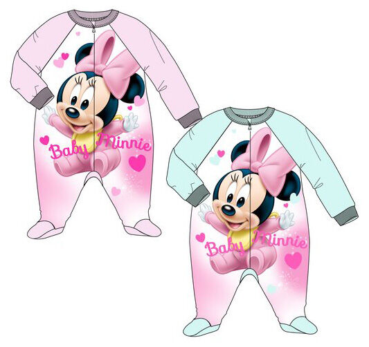 Pijama Polar Pelele Bebe 190gr De Minnie Mouse Regaliz Distribuciones Francais