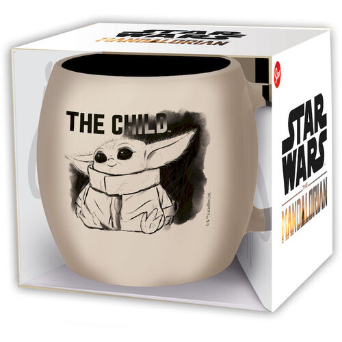 Taza ceramica globe 380ml en caja regalo de Mandalorian 'The Child' 'Coleccin Young Adult' (6/36) |STEV|