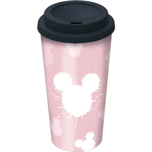 Vaso cafe doble pared 520ml de Mickey Mouse 'Coleccin Young Adult' (6/24) |STEVRD|