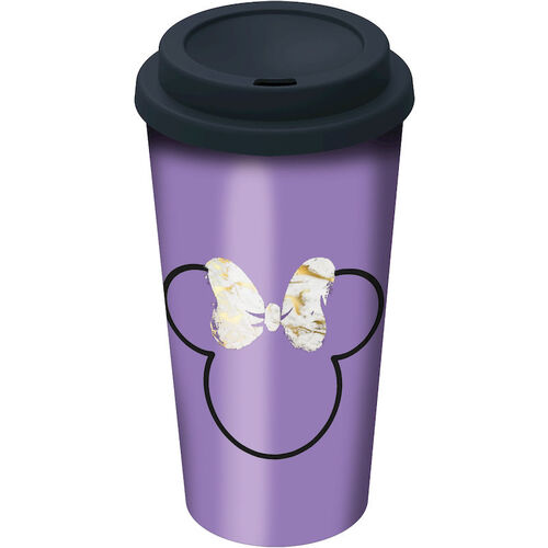 Vaso cafe doble pared 520ml de Minnie Mouse 'Colección Young Adult' (6/24) |STEV|