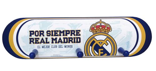 Perchero de pared de madera de Real Madrid (2/12)